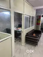 Fully furnished 2 cabin office for rent in laxmi nagar