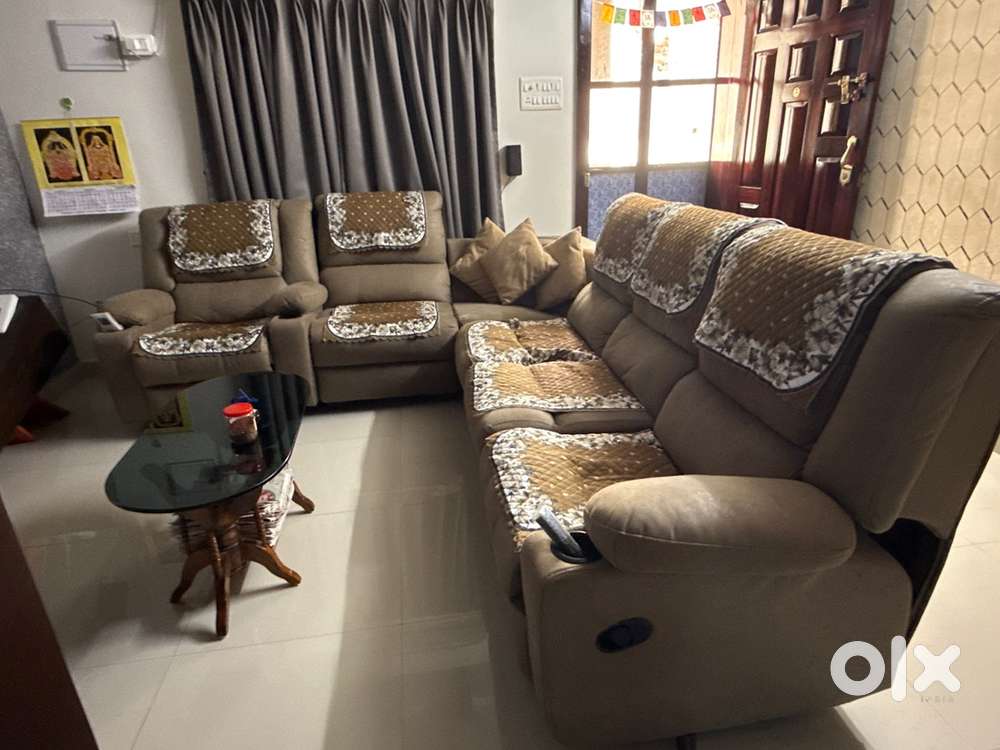 Recliner with sofa set