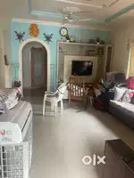 Semifurnished modular kitchen wardrobes tv unit fans geyser n interior