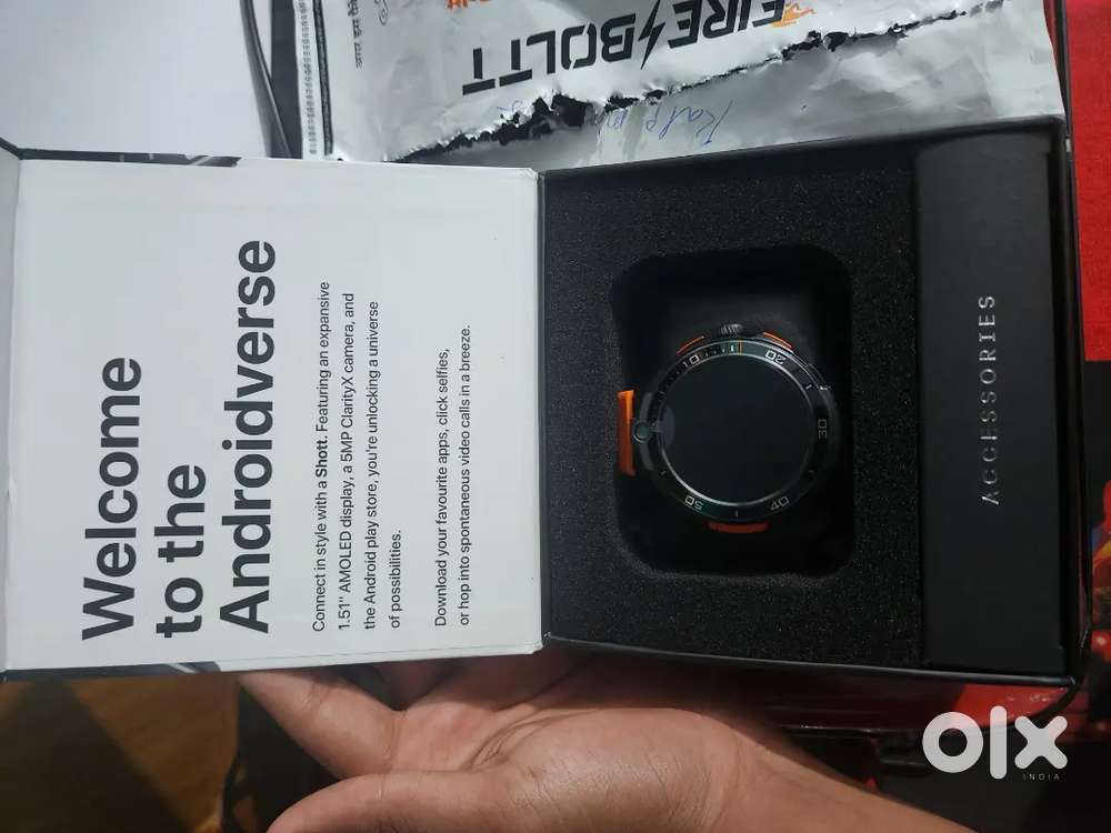 Fire boltt shott 4 g smartwatch with 10 mp camera offer price  5999