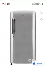 LG smart inverter compressor 190 L Direct cool Refrigerator
