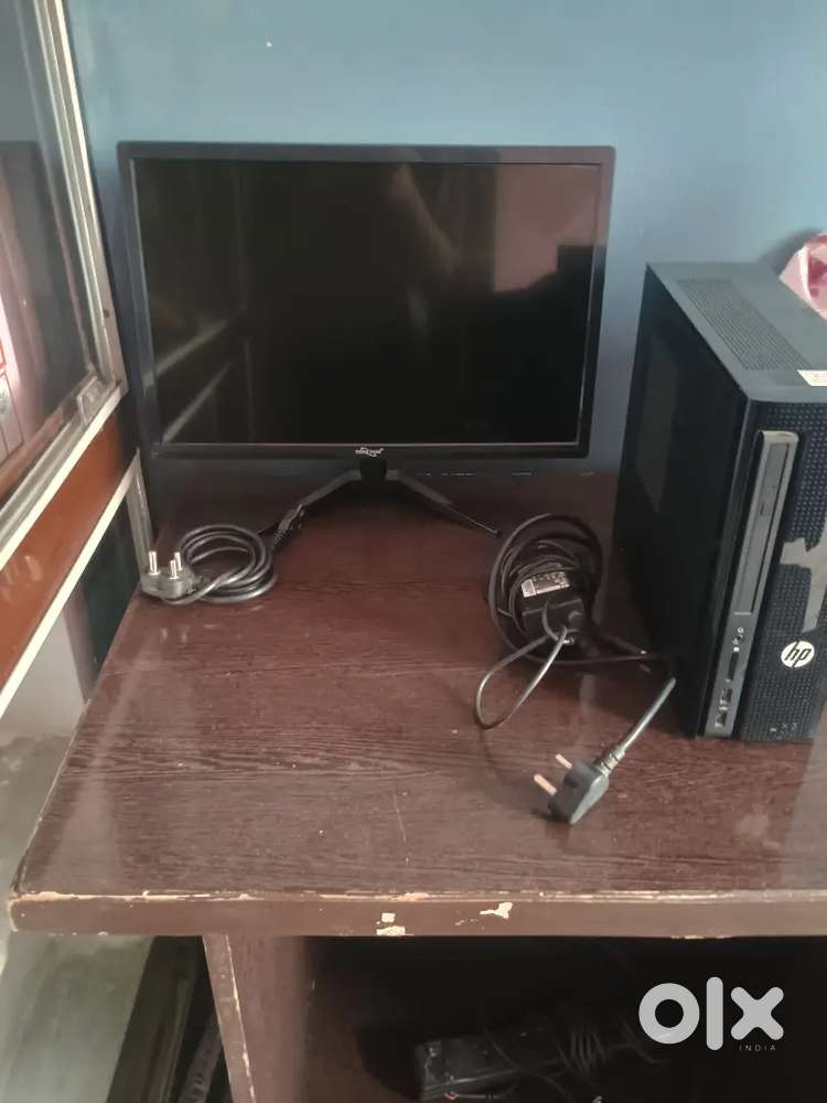 HP PC with 1080p Monitor