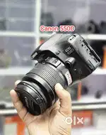 Canon eos 550d dslr Camera with 18-55mm IS lens full kit.