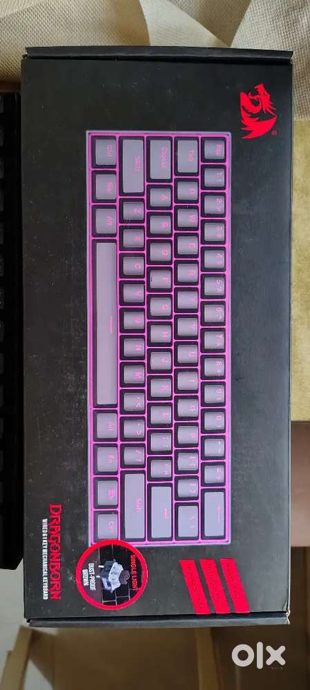 Gaming keyboard - Redragon K630 dragonborn 60% ( Brown switches)