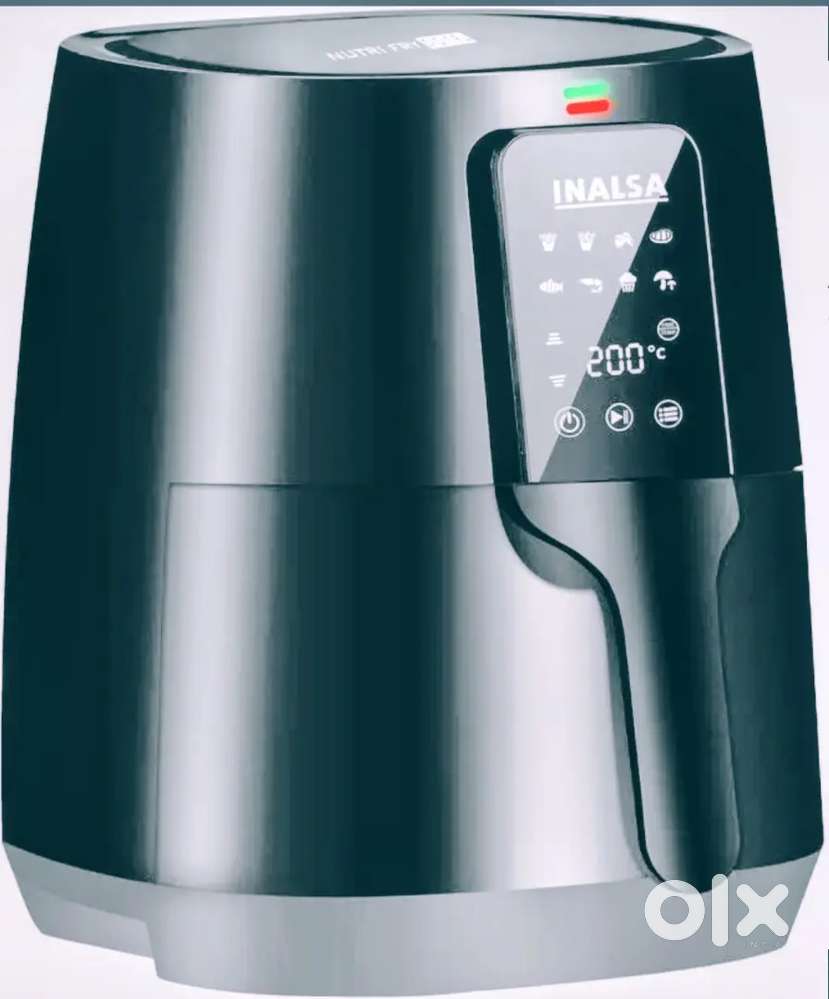 Inalsa Digital Air Fryer 4L Nutri Fry - 1400W l, (Black)