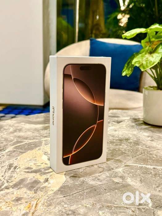 16 pro Desert Titanium 128gb BOX PACK WITH BILL