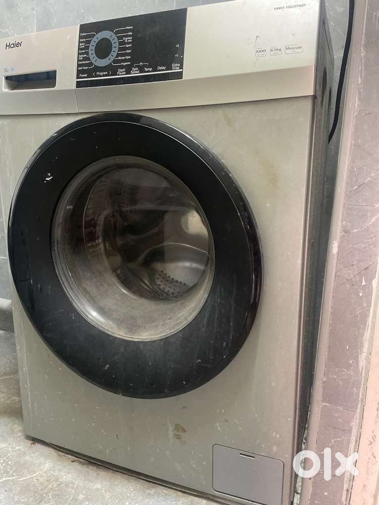 Haier washing machine front load