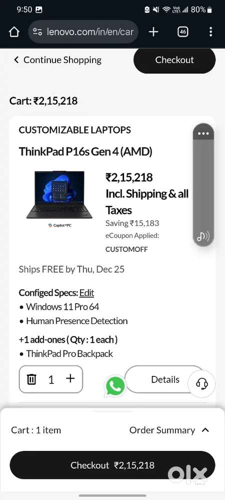 Lenovo thinkpad p16s gen 4 amd 16 mobile workstation