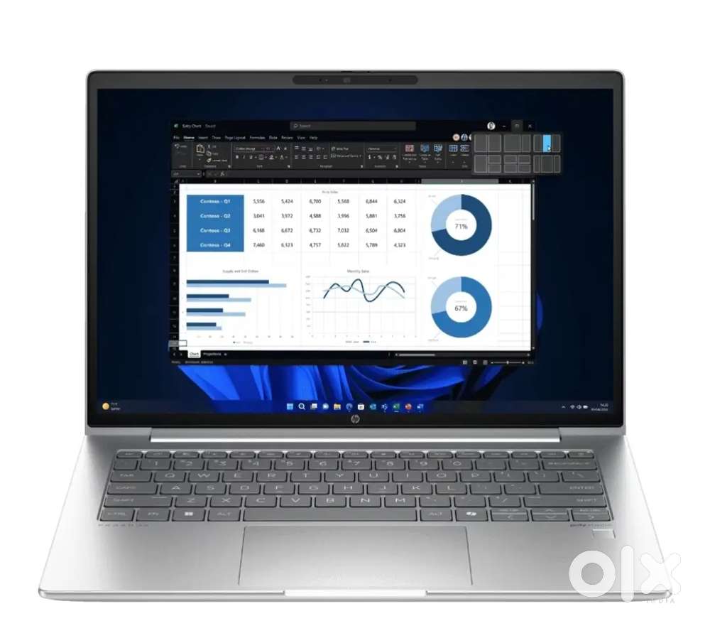 HP 11 th gen Metal body finger print
