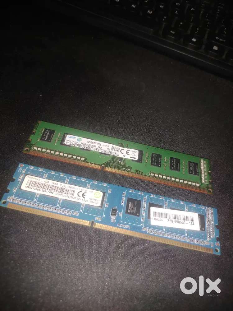 Ddr3 two 4gb ram stick