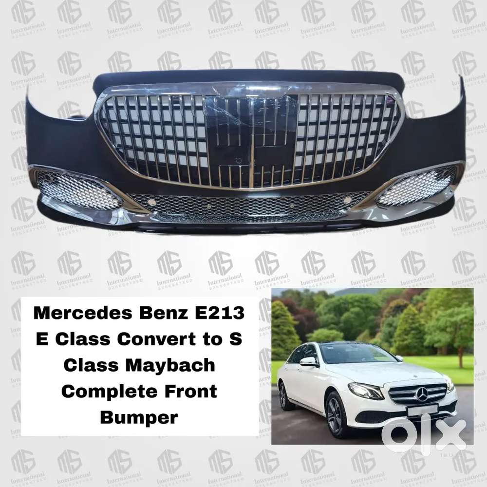 Mercedes Benz W213 E Class Convert to S Class Maybach Front Bumper