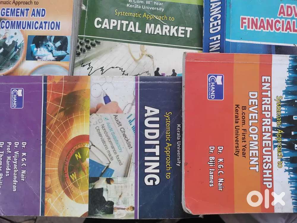 Bcom Private registration 1,2,3 years text books
