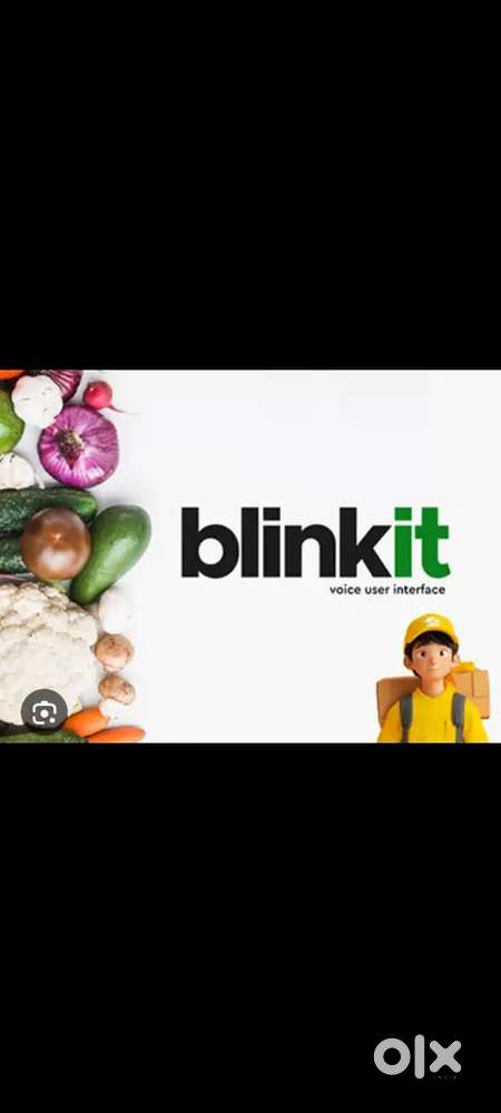 Hiring for bhopal blinkit delivery boy job