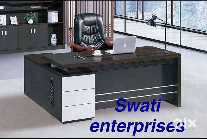 New L shape office table boss table office furniture