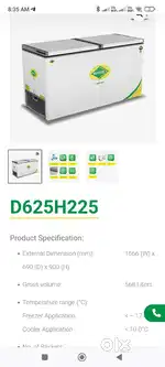 Western deep freezer 564L (2 months old)