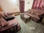 5-Piece Sofa Set in Good Condition Includes Diwan and Centre Table
