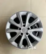 4 sets of Toyota original 17-inch steel rims and covers