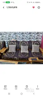 5 seater sofa set available for sale