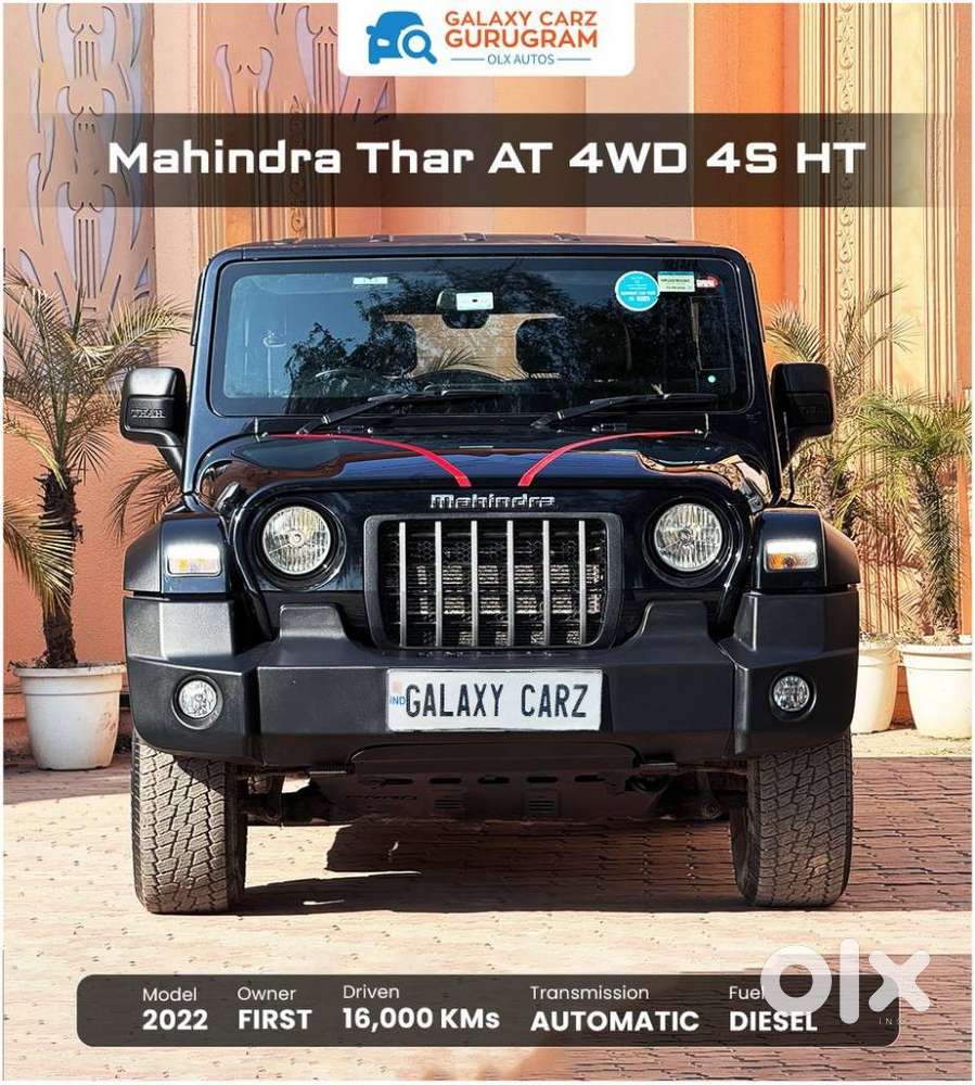 Mahindra Thar LX D AT 4WD HT, 2022, Diesel