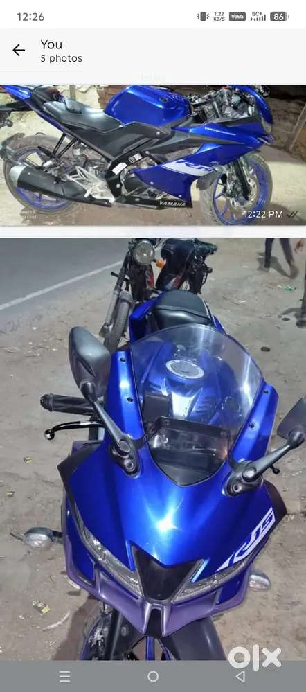 YAMAHA R15V3 BS 6  TOP MODEL