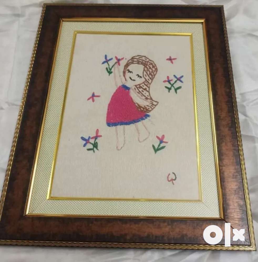 Wall Hanging Embroidery Art