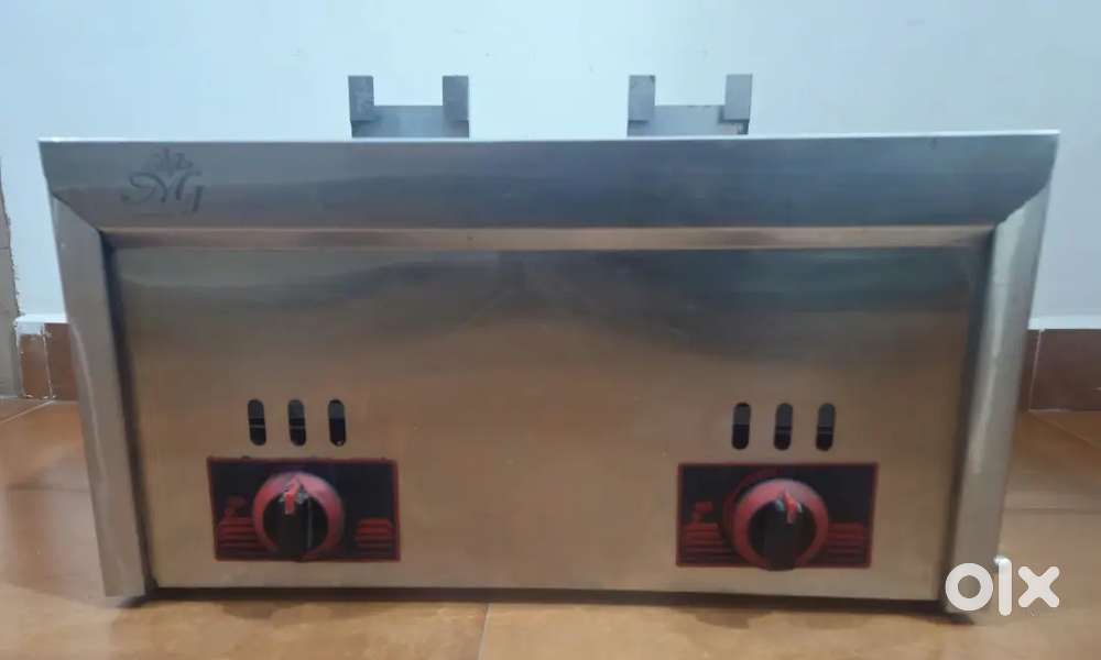 Gas Deep Frier Double Container