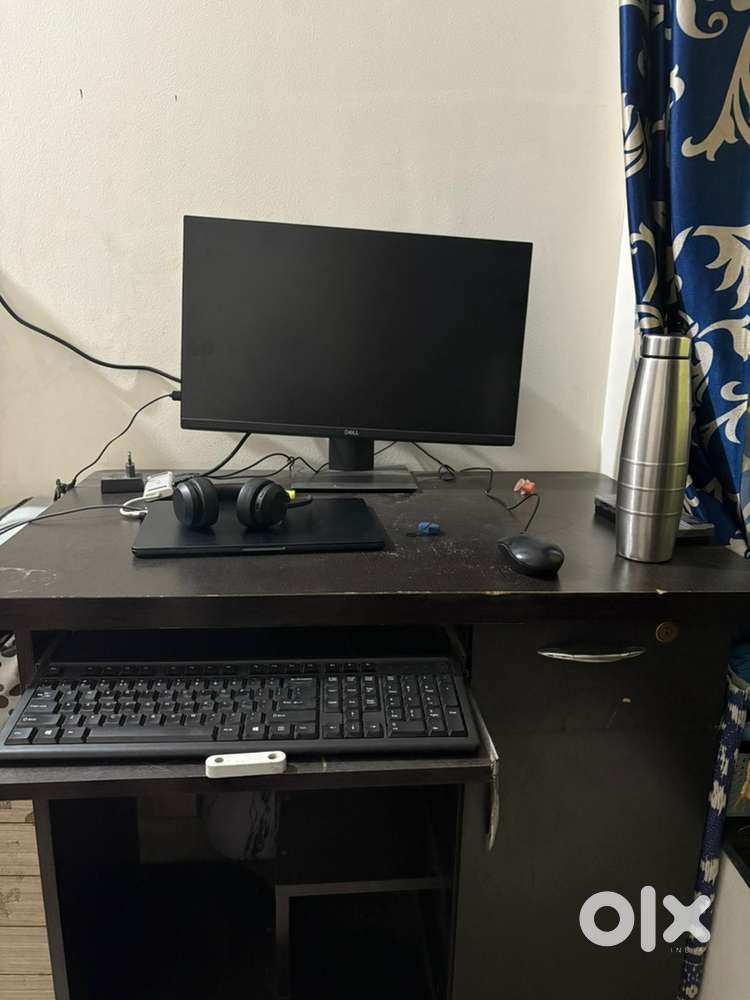 Computer table tv trolley and cane swing