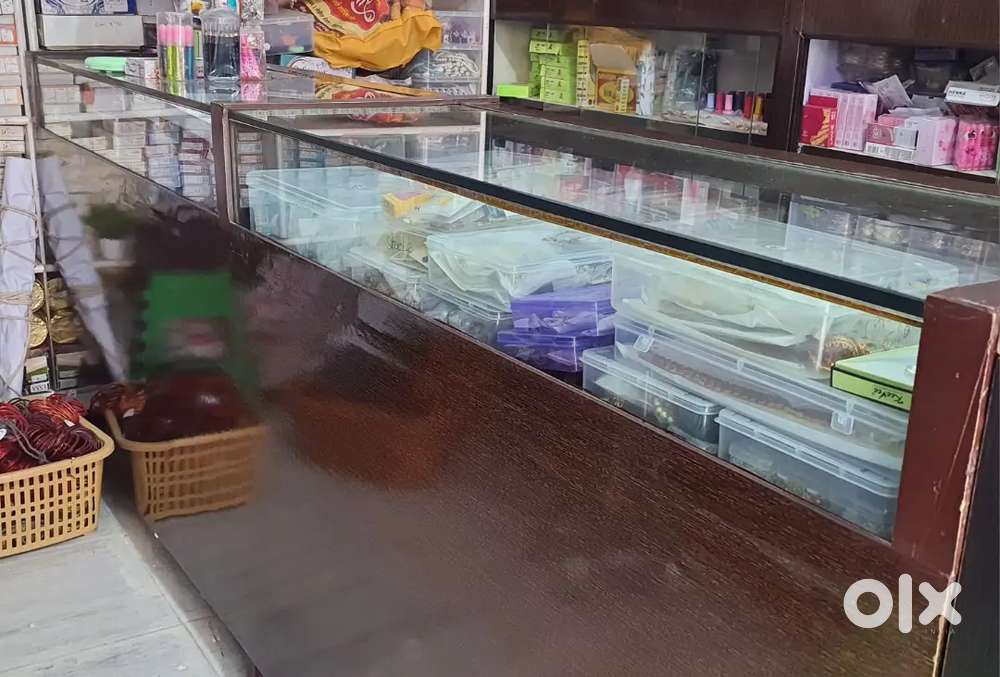 Display counter for shops