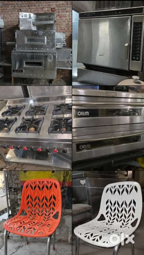All Types of Used Restaurant Equipment and Furniture Setup