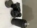 Sony A6000 camera with 2 lens