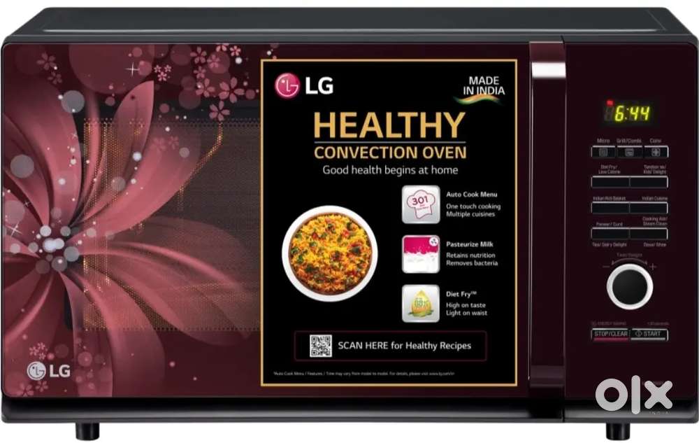 LG 32 L Convection Microwave Oven (MC3286BRUM, Black)