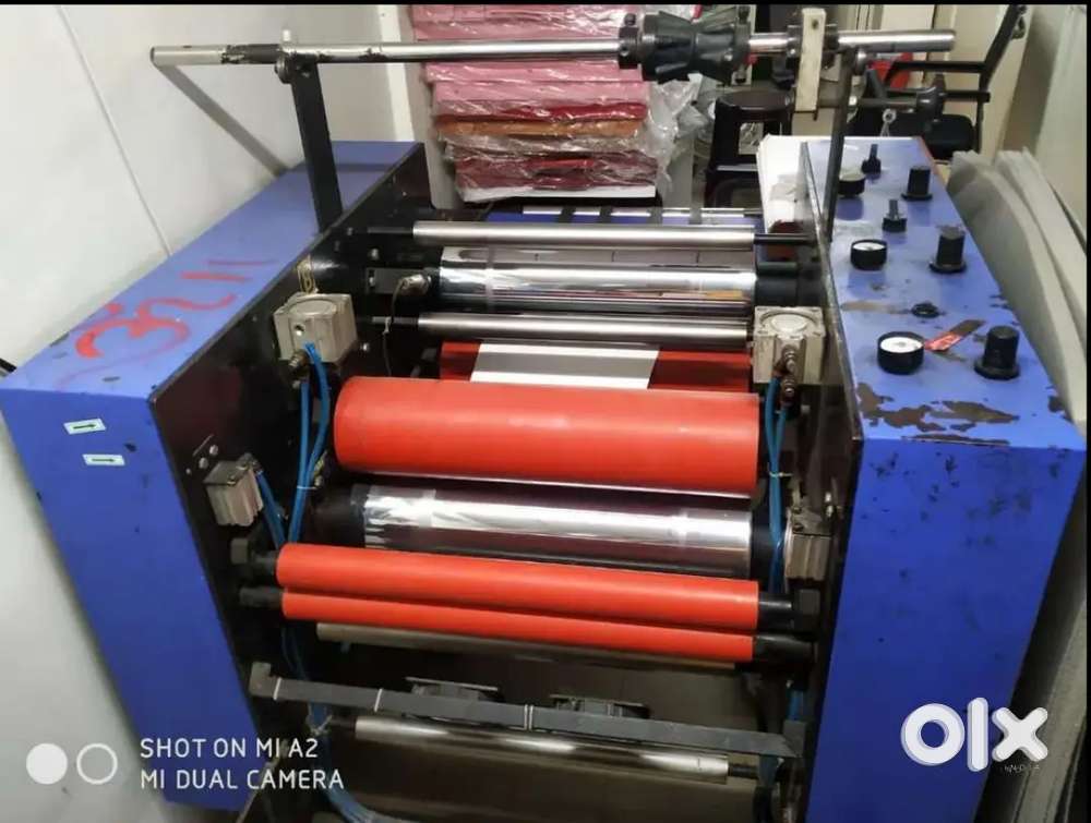 Hot lamination machine