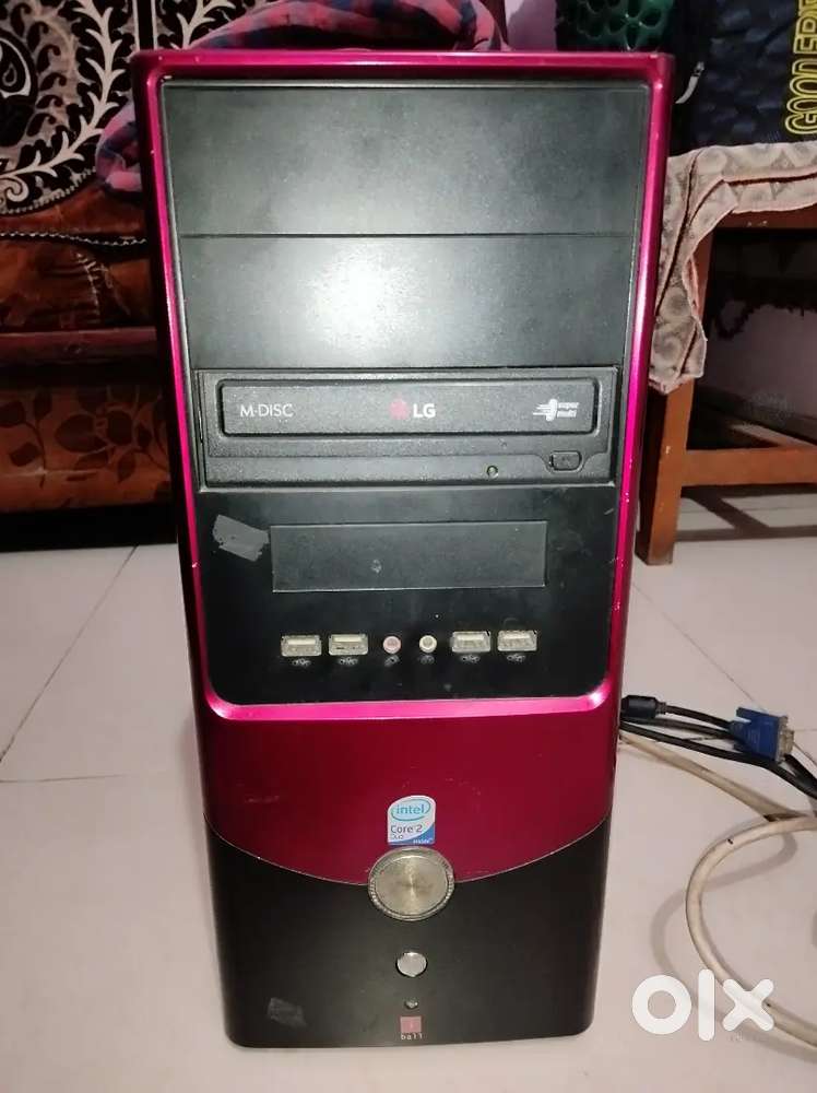 CPU with Intel core 2 dua processor