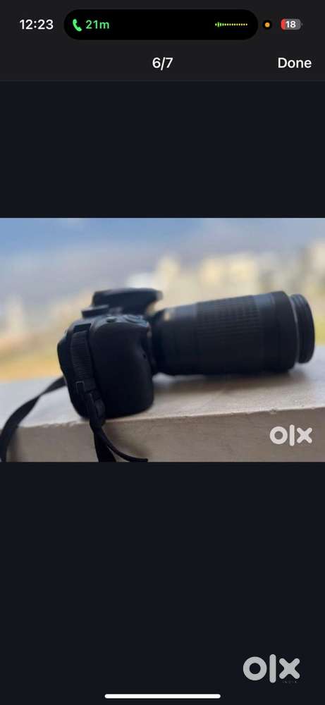 Nikon 3400D with  300mm lens