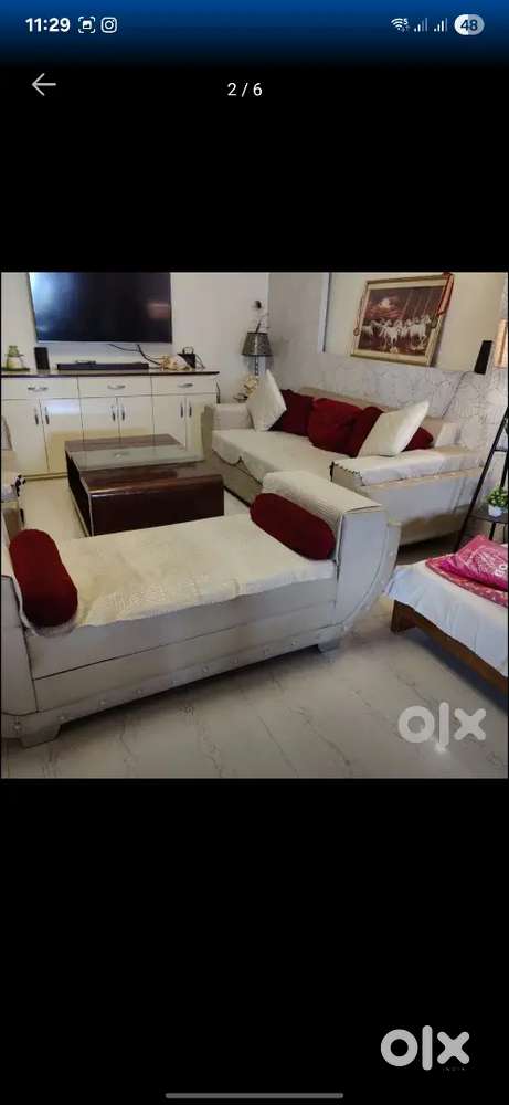 7 seater sofa set with centre table in 13k