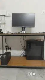 Complete PC Gaming/Editing Setup with Dell Monitor and UPS