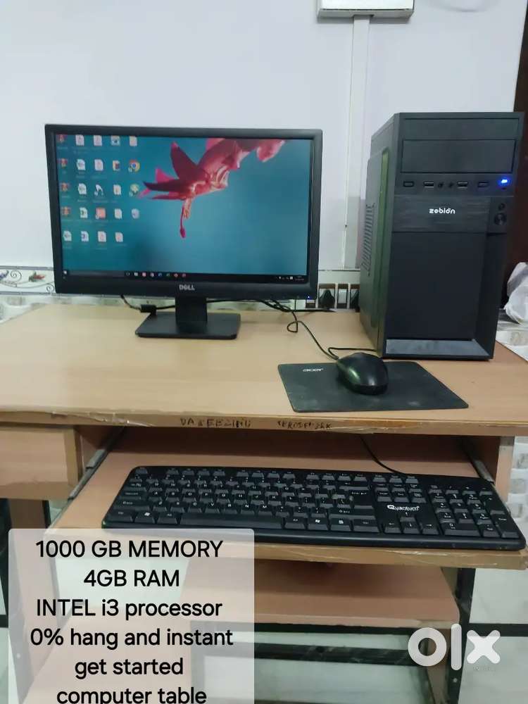 Computer with table