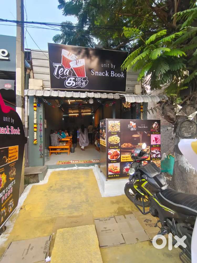 Snack Book - Tea Shop Cafe for lease with all needed materials - PN Rd