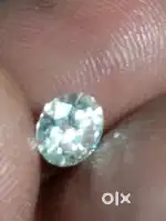 0.76 Carat Moissanite  USA GRA Certified  Diamond Tester Positive