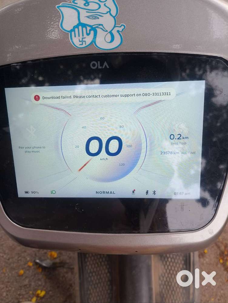 Mint Condition OLA S1 2023 Model Silver Colour for immediate Sale