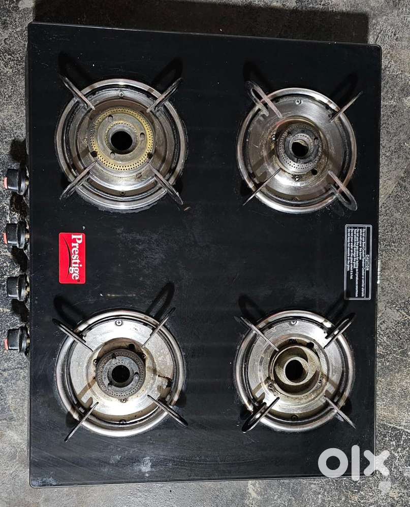 Glass top 4 Burner stove Prestige