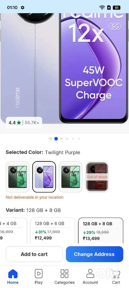 12x 5G 8/128 10months old