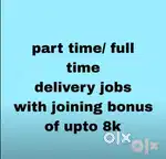 Hiring Part time delivery boys