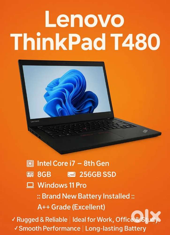 Lenovo ThinkPad T480 - Excellent Condition