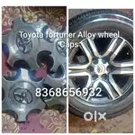 Four ALLOY wheel caps Of Toyota Fortuner