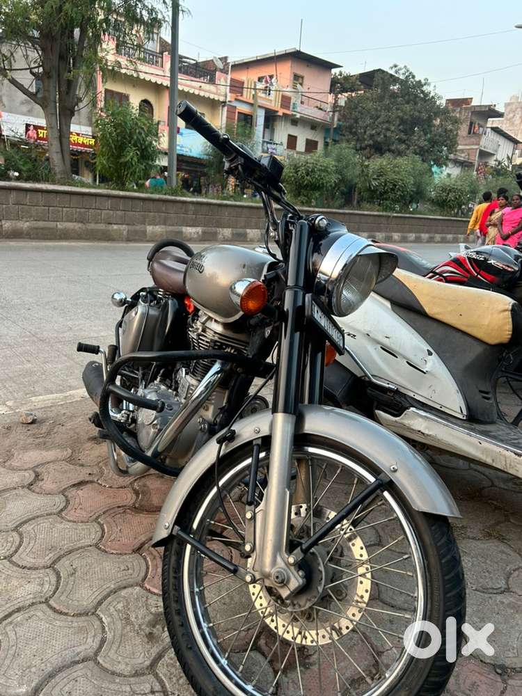 ROYAL ENFILED 350 bs4  GUN METAL GREY