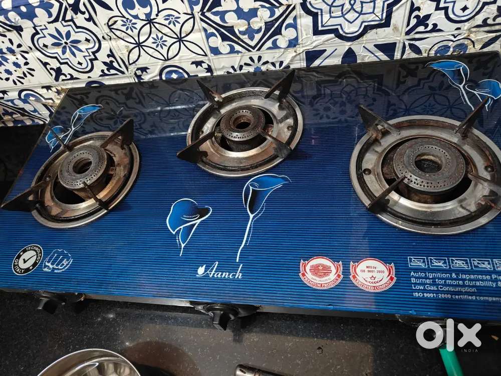 Gas stove for kitchen