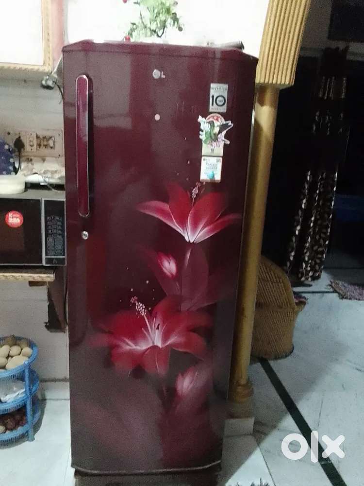 LG 280 litre single door very gud condition single hand used like new