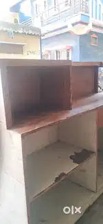 Counter with cash box