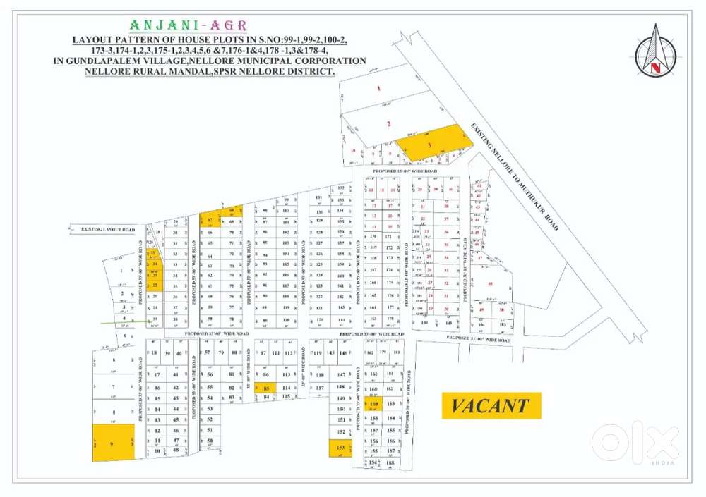 Anjini agr dhanalakshmipuram plot sale
